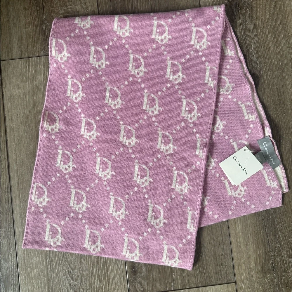 👛👛Dior Pink Trotter Scarf